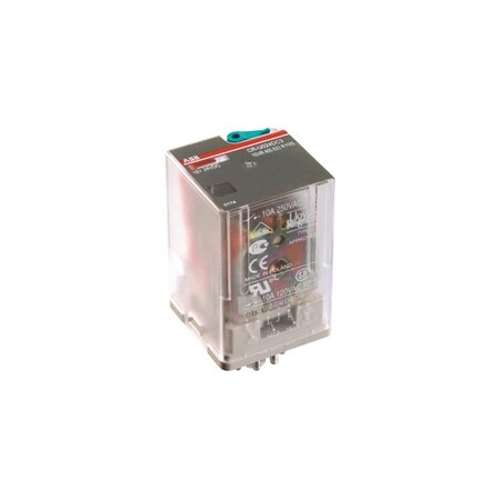 Abb INTERFACE RELAY W/O LED, 3 C/O CONTACTS 250V/10A, 24VDC COIL 1SVR405622R1000